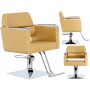Fotel fryzjerski Bella hydrauliczny obrotowy do salonu fryzjerskiego podnóżek krzesło fryzjerskie Outlet